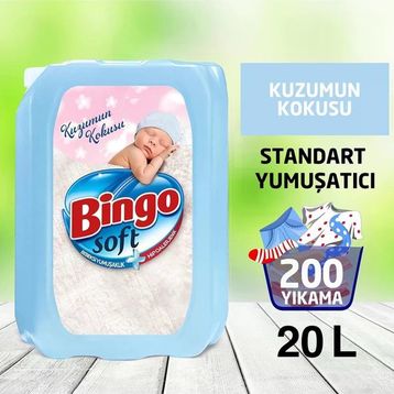 Bingo Soft Kuzumun Kokusu 5 lt Çamaşır Yumuşatıcısı