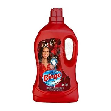 Bingo Tüm Renkler Keratin 3 lt Sıvı Deterjan (2 adet)