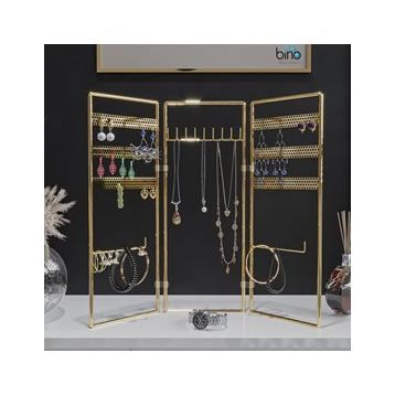 Bino Gold Altın 3'lü Takı Standı