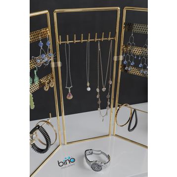 Bino Gold Altın 3'lü Takı Standı