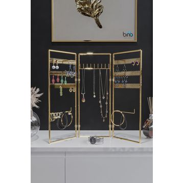 Bino Gold Altın 3'lü Takı Standı