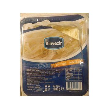 Binvezir Yarım Yağlı Eritme Peynir 1 kg