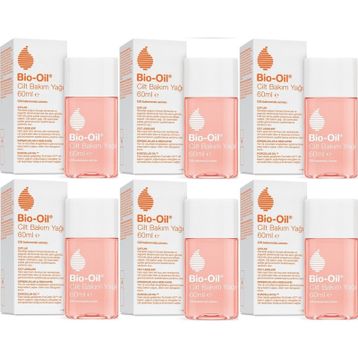 Bio-Oil 6x60 ml Çatlak Oluşumunu Önleyici Cilt Bakım Yağı