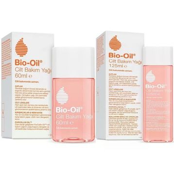 Bio-Oil Çatlak Oluşumunu Önleyici Cilt Bakım Yağı 125 ml+60 ml Karma 2'li Set