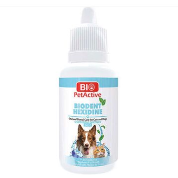 Bio PetActive 50 ml Biodent Hexidine Kedi ve Köpek Ağız ve Diş Bakım Solüsyonu