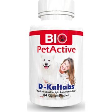 Bio PetActive 84 Adet Kedi ve Köpekler İçin Kalsiyum Tableti