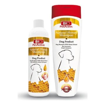 Bio PetActive Bal Özlü ve Buğday Proteinli 400 ml Köpek Şampuanı