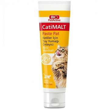 Bio PetActive Cati Malt Paste 25 ml Kıl Topu Önleyici