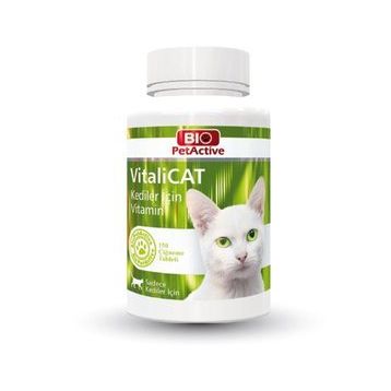 Bio PetActive Vitalicat 75 gr 150 Adet Kedi Vitamini