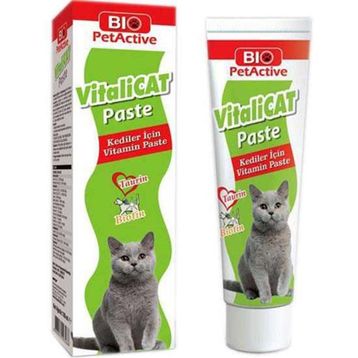 Bio PetActive Vitalicat Paste Kedi 100 ml Multivitamin Macunu