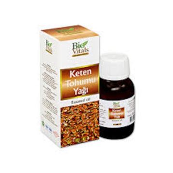 Bio Vitals 50 ml Keten Tohumu Yağı