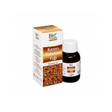 Bio Vitals 50 ml Keten Tohumu Yağı