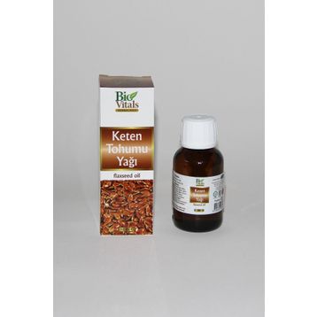 Bio Vitals 50 ml Keten Tohumu Yağı