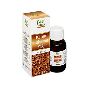 Bio Vitals 50 ml Keten Tohumu Yağı