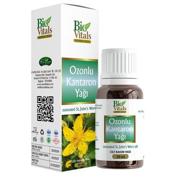Bio Vitals 50 ml Ozonlu Kantaron Yağı