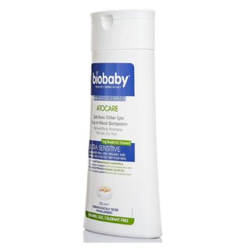 Biobaby 300 ml Kuru Ciltler için Bebek Saç ve Vücut Şampuanı