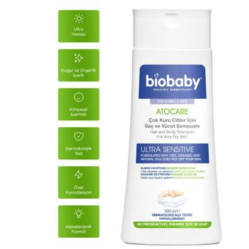 Biobaby 300 ml Şampuan