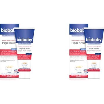 Biobaby %40 Çinko 2x75 ml Bebek Pişik Kremi