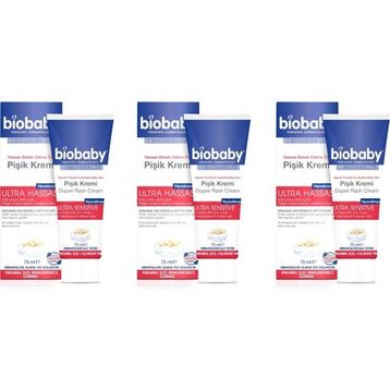 Biobaby %40 Çinko 3x75 ml Bebek Pişik Kremi
