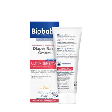 Biobaby 75 ml Ultra Hassas Pişik Giderici Krem