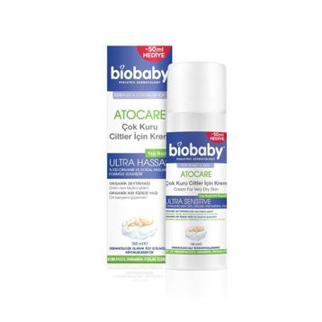 Biobaby Kuru ve Çok Kuru Ciltler 100 ml Nemlendirici Krem