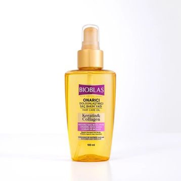 Bioblas 100 ml Keratin Kolajen Onarıcı Dolgunlaştırıcı Saç Bakım Yağı