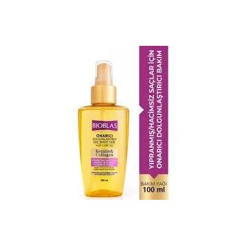 Bioblas 100 ml Onarıcı Dolgunlaştırıcı Saç Bakım Yağı