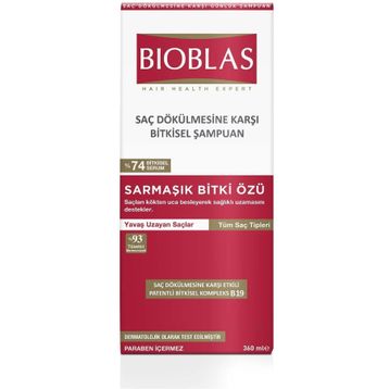 Bioblas 360 ml Phytosterol Yavaş Uzayan Saçlara Özel Şampuan