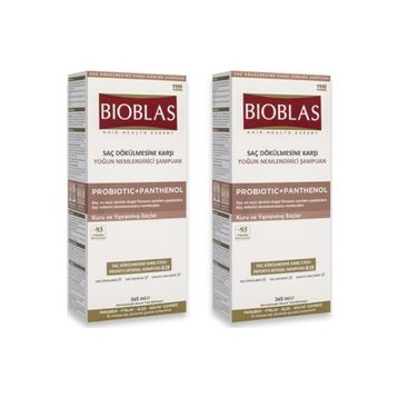 Bioblas 360 ml x 2 Adet Probiotic + Panthenol Yoğun Nemlendirici Şampuanı