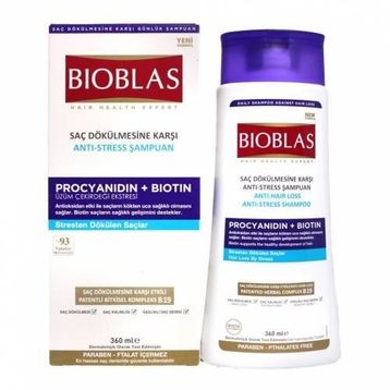 Bioblas 6x360 ml Procyanidin Dökülme Saçlar İçin Anti Stres Şampuan