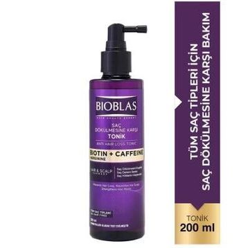 Bioblas Biotin Caffeine 200 ml Dökülme Karşıtı Tonik