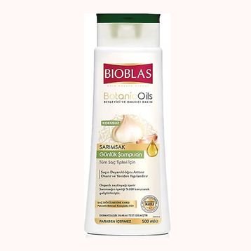 Bioblas Botanicoils Sarımsak Özlü 500 ml Şampuan