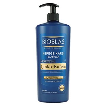 Bioblas Çinko ve Kafein 2'si 1 Arada 900 ml Kepeğe Karşı Şampuan
