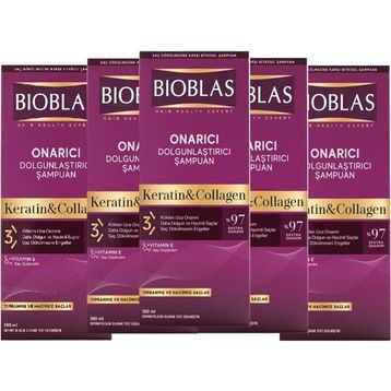 Bioblas Kolajen ve Keratin 360 ml Onarıcı Şampuan