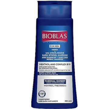 Bioblas Men Kepeğe ve Saç Dökülmesine Karşı Etkili 360 ml Şampuan