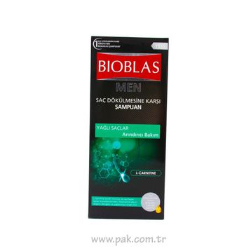 Bioblas Men Yağlı Saçları Arındırıcı Bakım 400 ml Şampuan