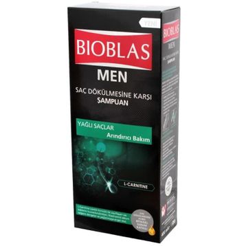 Bioblas Men Yağlı Saçları Arındırıcı Bakım 400 ml Şampuan
