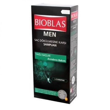 Bioblas Men Yağlı Saçları Arındırıcı Bakım 400 ml Şampuan