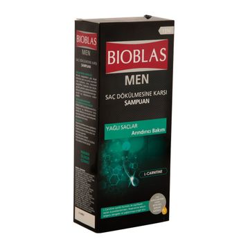 Bioblas Men Yağlı Saçları Arındırıcı Bakım 400 ml Şampuan