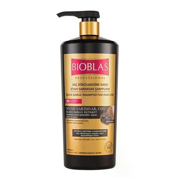 Bioblas Professional Saç Dökülmesine Karşı 4x1000 ml Bitkisel Siyah Sarımsak Şampuanı