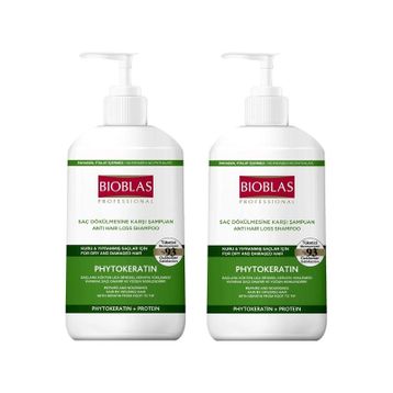 Bioblas Saç Dökülmesine Karşı Phytokeratin 2x1000 ml Şampuan