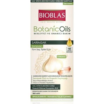 Bioblas Sarımsaklı 5x360 ml Şampuan