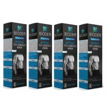 Bioder 4x100 ml Erkeklere Özel Tüy Dökücü Krem