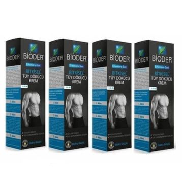 Bioder 4x100 ml Erkeklere Özel Tüy Dökücü Krem