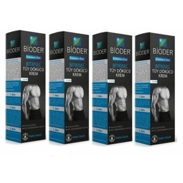 Bioder 4x100 ml Erkeklere Özel Tüy Dökücü Krem