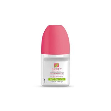 Bioder Antiperspirant Pure White 50 ml Deo Roll-On
