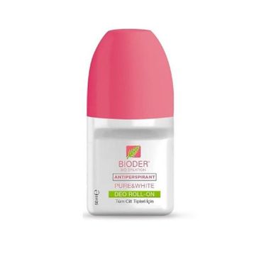 Bioder Antiperspırant Pure&White 50 ml Roll-on