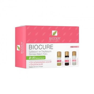 Bioder Biocure Yüz İçin 3'lü Etki 3x5 ml Tüy Azaltıcı Kür