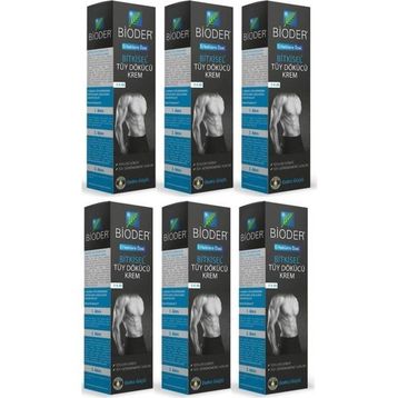 Bioder Bitkisel Erkek 6x100 ml Tüy Dökücü Krem