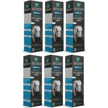 Bioder Bitkisel Erkek 6x100 ml Tüy Dökücü Krem